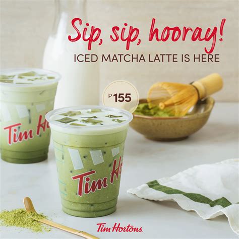 Manila Shopper Tim Hortons Box O Biscuits Promo And Try The New Iced Matcha Latte