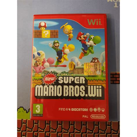 New Super Mario Bros Nintendo Wii Pal Ita Il Livello Segreto