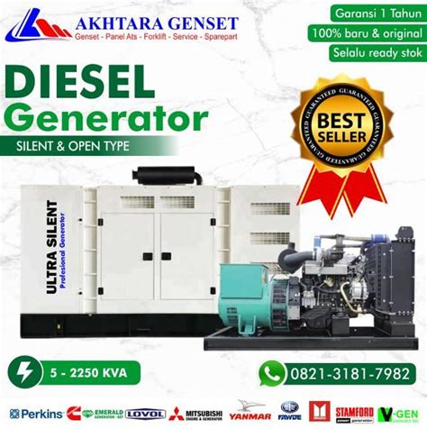 Jual Jual Genset Cummins 50 Kva 60 Kva 80 Kva 100 Kva 135 Kva 150 Kva