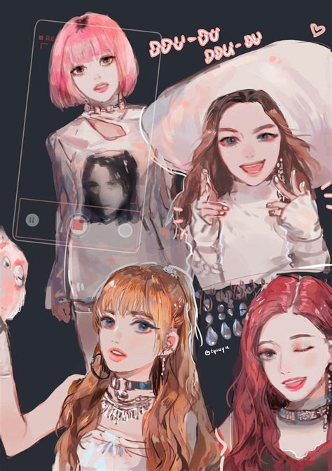 My Love Blackpink ️ Blackpink Black Pink Kpop Fan Art