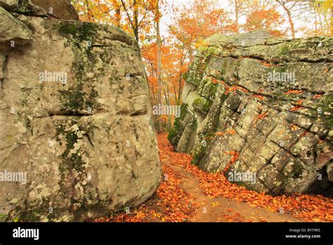 Needle Eye Rock On Laurel Falls Trail Desoto State Park Fort Payne