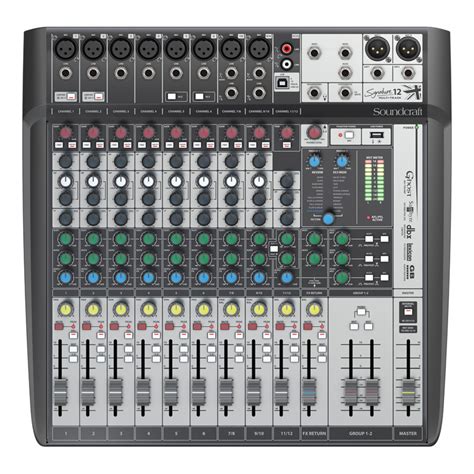 Soundcraft Signature Mtk Analog Mixer With Usb Gear Music