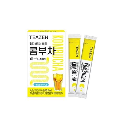 Teazen Kombucha Lemon 50g – Kmonstar Mini Mart