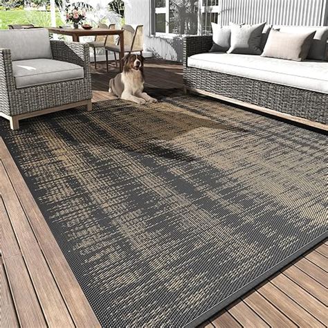 Amazon MontVoo Outdoor Rug Waterproof 5x8 Ft Outdoor Carpet Patio