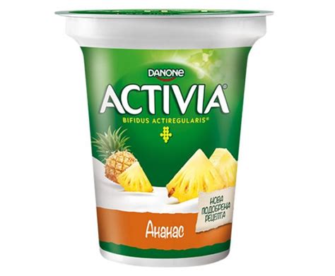 Данон Активиа Ананас 280 г