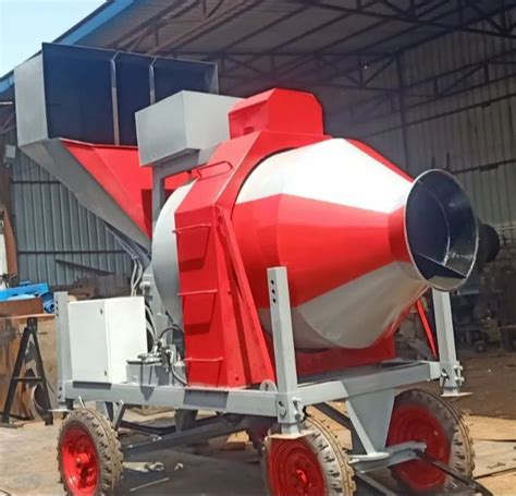 Electric Engine Rm Reversible Concrete Drum Mixer For Construction