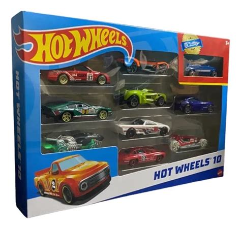 Kit Caixa Carros Hot Wheels Pacote Carrinhos Sortidos Parcelamento Sem Juros