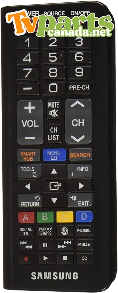 Samsung BN59-01134B Remote Control | TV Parts Canada