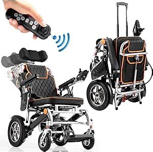 Armeri Reclining Foldable Electric Wheelchairs For Adults Mile