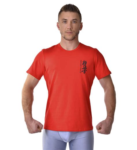 Купить хлопковую футболку Berserk для киокушин красного цвета TS6570R ...