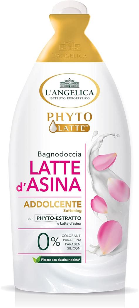 L Angelica Bagnodoccia Latte D Asina 12 X 450 Ml Bagnoschiuma