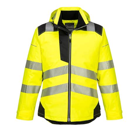 Hi Vis Rain Jacket Pw3 Gelbschwarz Xs T400 60 Xs