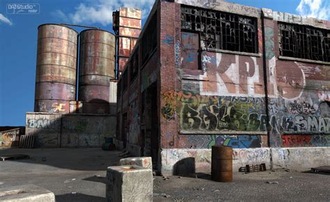 Abandoned Factory Daz 3d