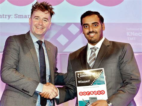 Ooredoo تحصد جائزة أفضل تعاون في المدن الذكية جريدة الراية