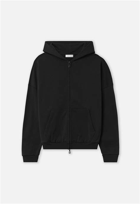 frances full zip black