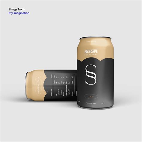 Nescafe Canned Coffee Packaging Design Behance