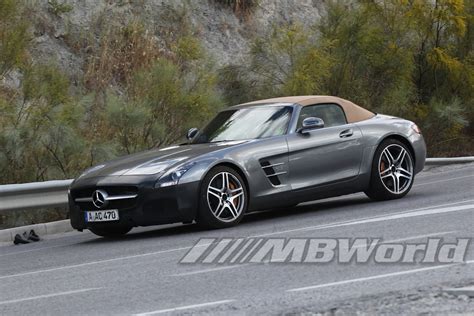 Mercedes SLS AMG GT Facelift Spied MBWorld