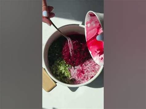 Самый вкусный холодный борщ - YouTube