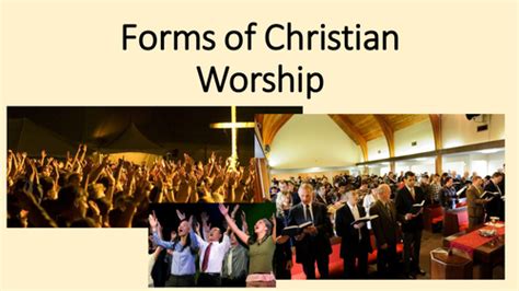 Christian Worship | Teaching Resources