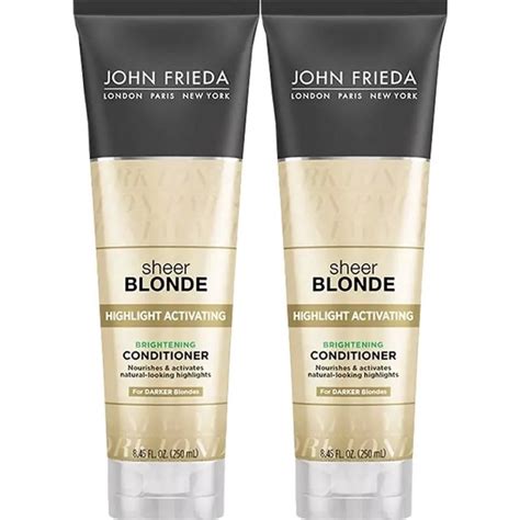 Kit John Frieda Sheer Blonde Highlight Activating Daily Shampoo E