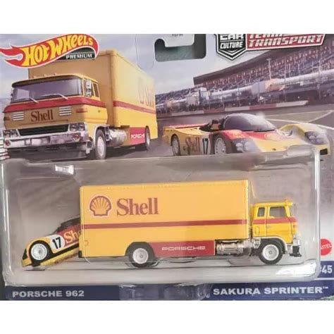 Hot Wheels Team Transport Porsche Sakura Sprinter Universo Hot Wheels