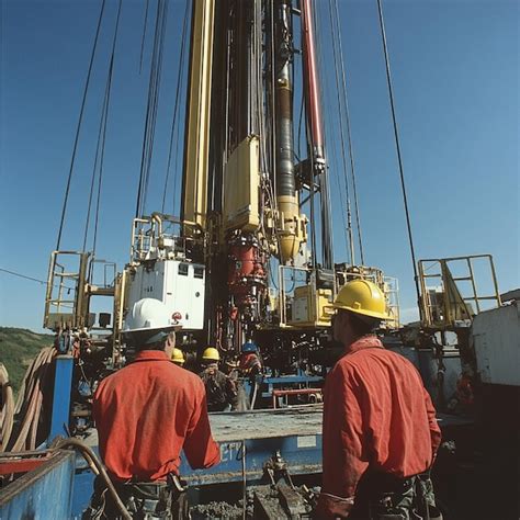 drilling rig operation pictures