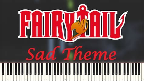 Fairy Tail Sad Theme Piano Cover Youtube