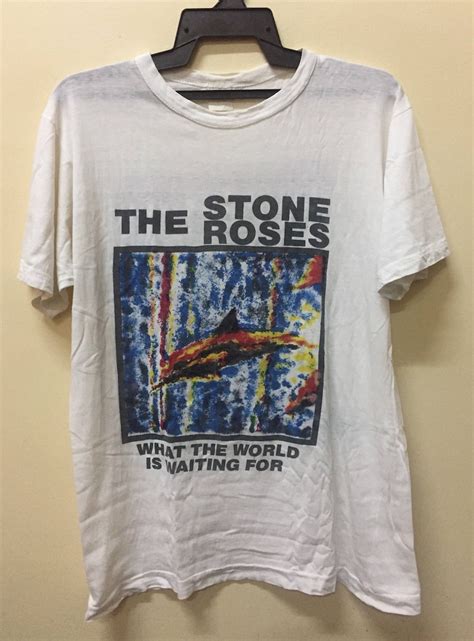 Rare Vintage The Stone Roses T Shirt European Tour Shirt Dinosaur Jr
