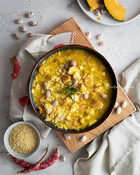 Minestra Di Miglio Zucca E Borlotti Cucinaverza Ricette E Cucina