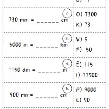 Materiál Aktivity do hodin matematiky