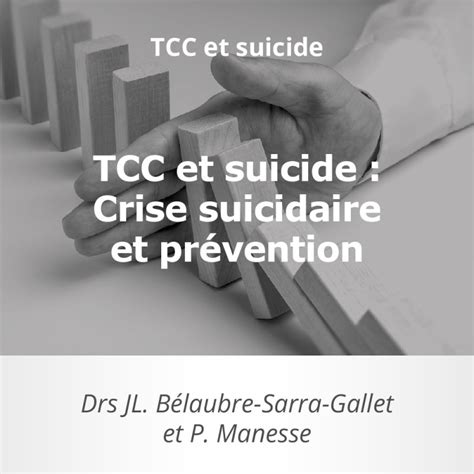 Tcc Et Suicide Crise Suicidaire Et Pr Vention Tcc Formation