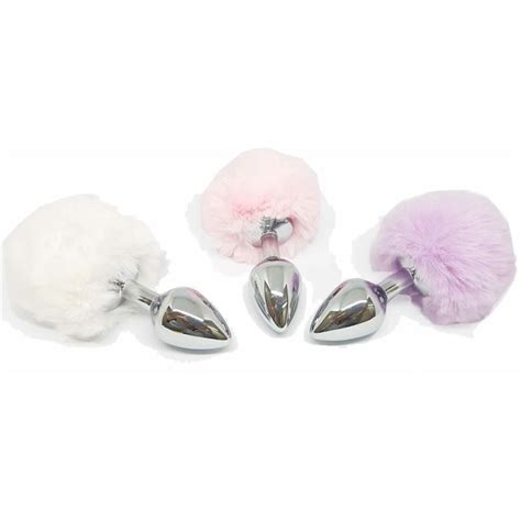 PLUG ANAL METAL COLA CONEJO POMPON MEDIUM Oh Si Sex Shop En Zona Sur Burzaco Y Adrogue