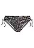 Lascana Geometric Print Side Tie Bikini Briefs Freemans