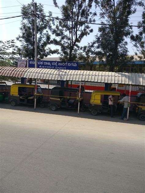 Ksrtc New Bus Stand In The City Bangarapet