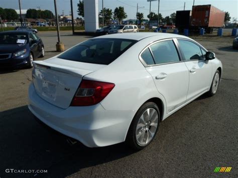 Taffeta White 2012 Honda Civic Si Sedan Exterior Photo 54157641