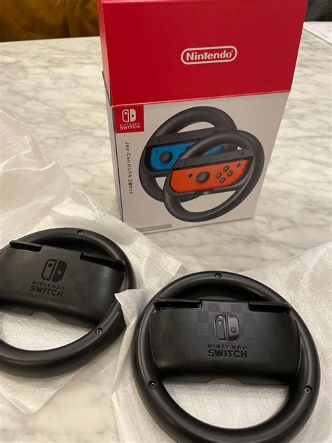 Switch Joy Con 軚盤 Wheel For Mariokart 電子遊戲 電子遊戲機 Nintendo 任天堂 Carousell