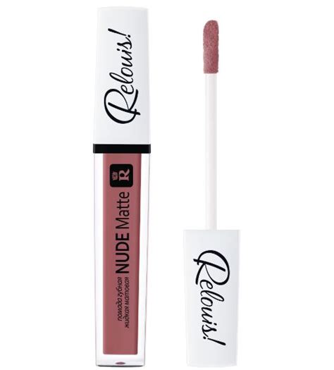 Relouis Помада для губ жидкая NUDE MATTE матовая тон 25 купить с