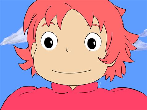 Second Digital Art Tried Cartoon Style Ponyo Howd I Do Rlearnart
