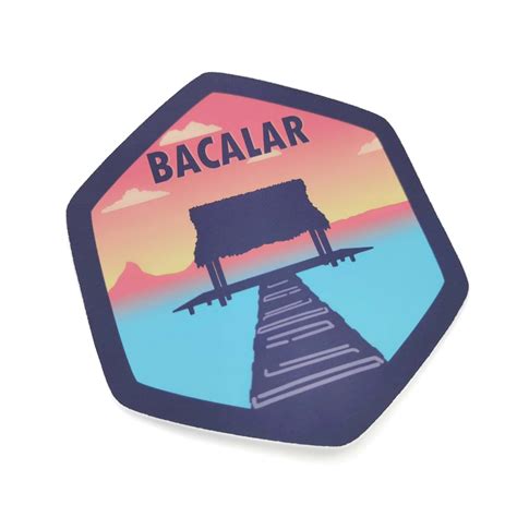 Calcomania Sticker Magic Town Bacalar Quintana Roo Etsy