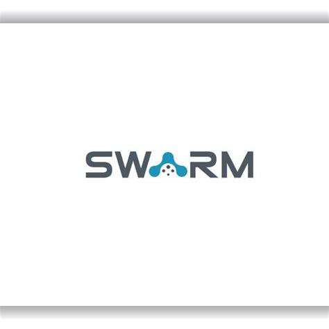 swarm logo design  exciting technology startup logo startup logo