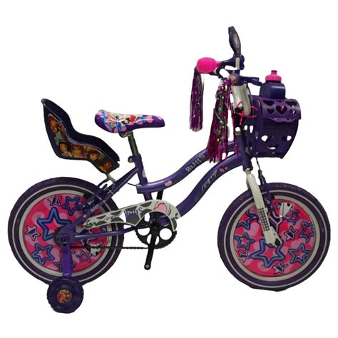 Bicicleta Rin 16 Gw Bugs Niña Almacén Flota Blanca