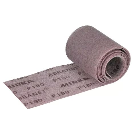Mirka Abranet 115mm x 2.5M Grip 180 Grit Sanding Roll – Sprayster