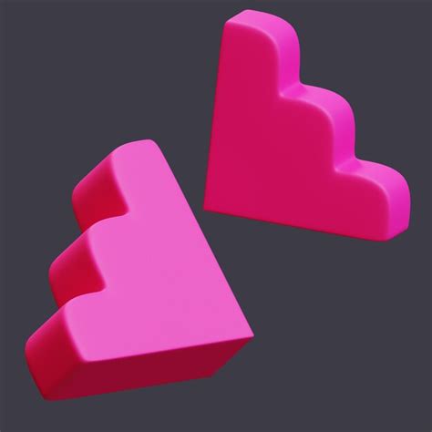 Premium Psd Psd Abstract 3d Object