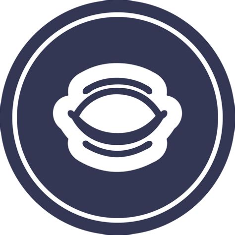 Closed Eye Circular Icon Symbol 45066586 Png