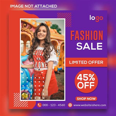 Premium Psd Fashion Sale Social Web Banners