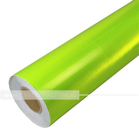 Пленка светоотражающая алмазная флуоресцентная зеленая купить 11146 ...