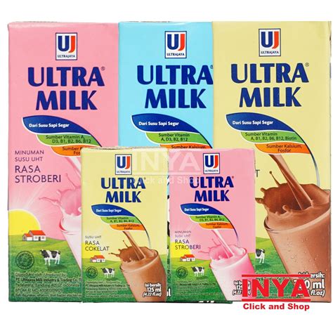 Jual Ultra Milk Susu Uht Variant Susu Kemasan Milk Drink Shopee Indonesia