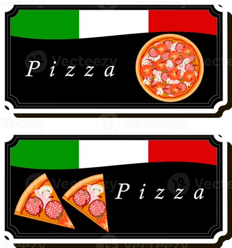 Illustration On Theme Big Hot Tasty Pizza To Pizzeria Menu Png