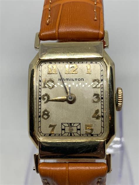 Hamilton 14k Gold Filled Watch On Sale