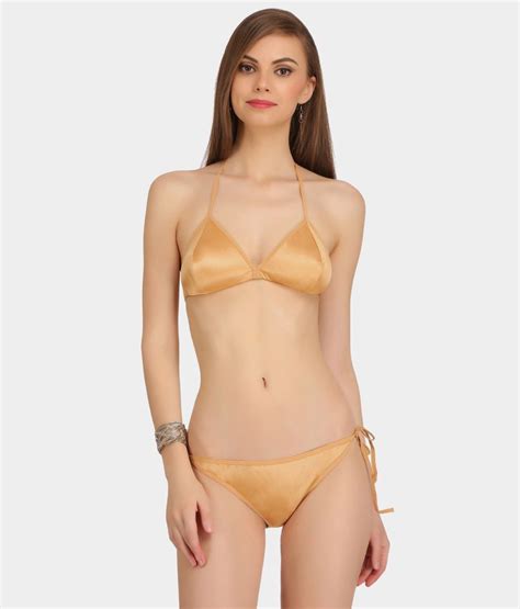 Multicolor Satin Bikini Set At Rs Set In Delhi Id